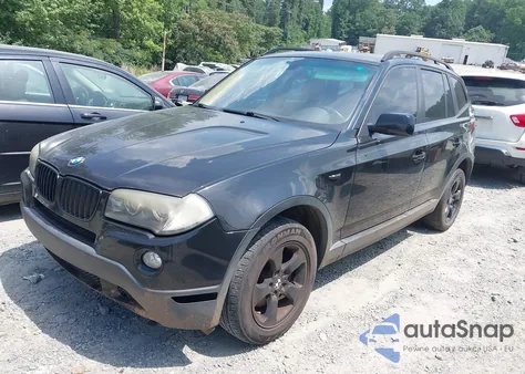 2007 BMW X3 3.0Si from USA, damaged, VIN WBXPC93437WF19596